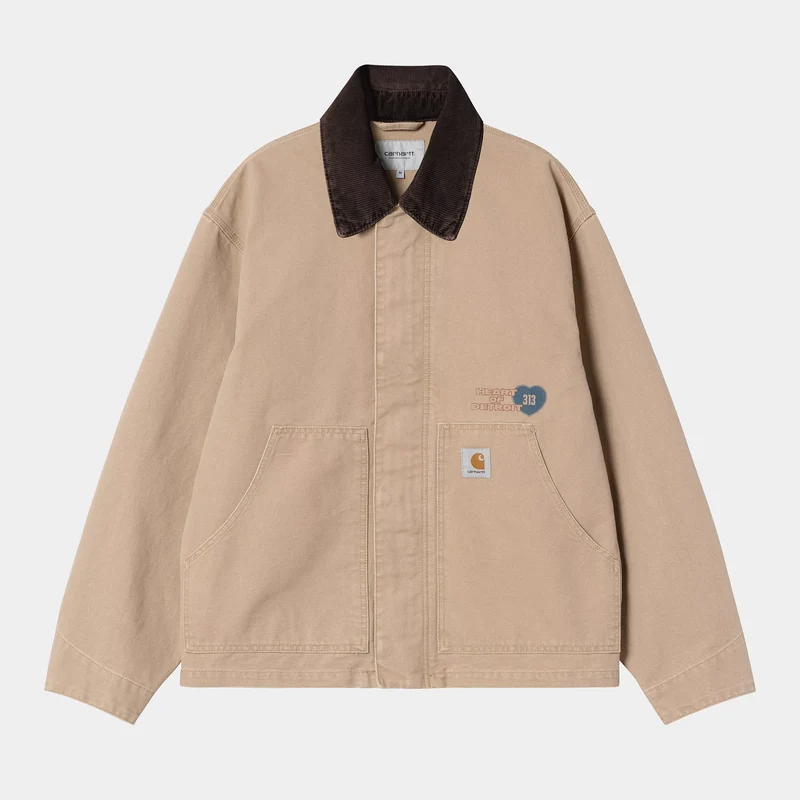 OG Arcan Graphic Jacket Dusty H Brown