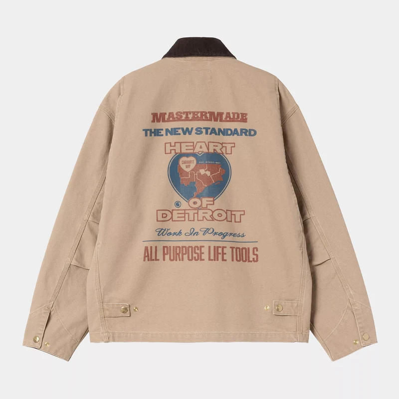 OG Arcan Graphic Jacket Dusty H Brown