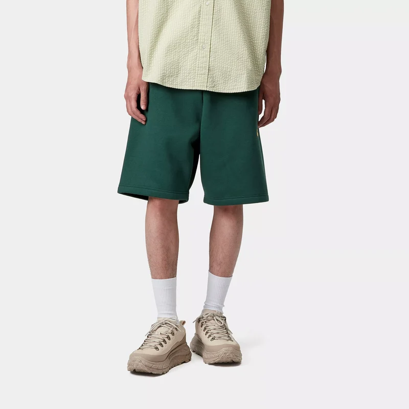 Chase Sweat Short Dark Fir