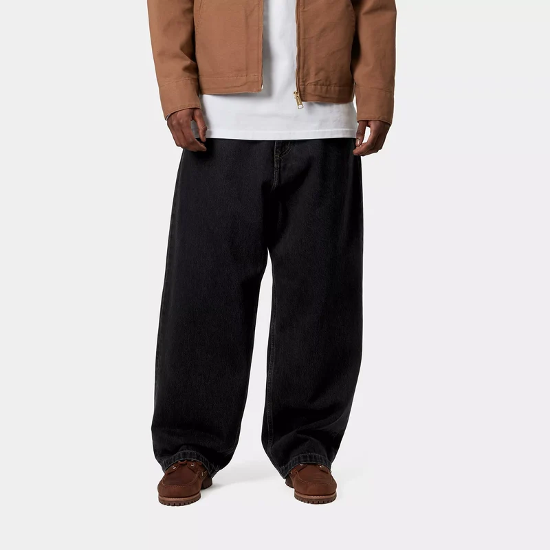 Brandon Pant Black Stone Washed