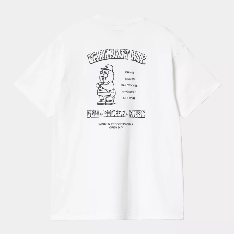 S/S Sandwhich T-Shirt White
