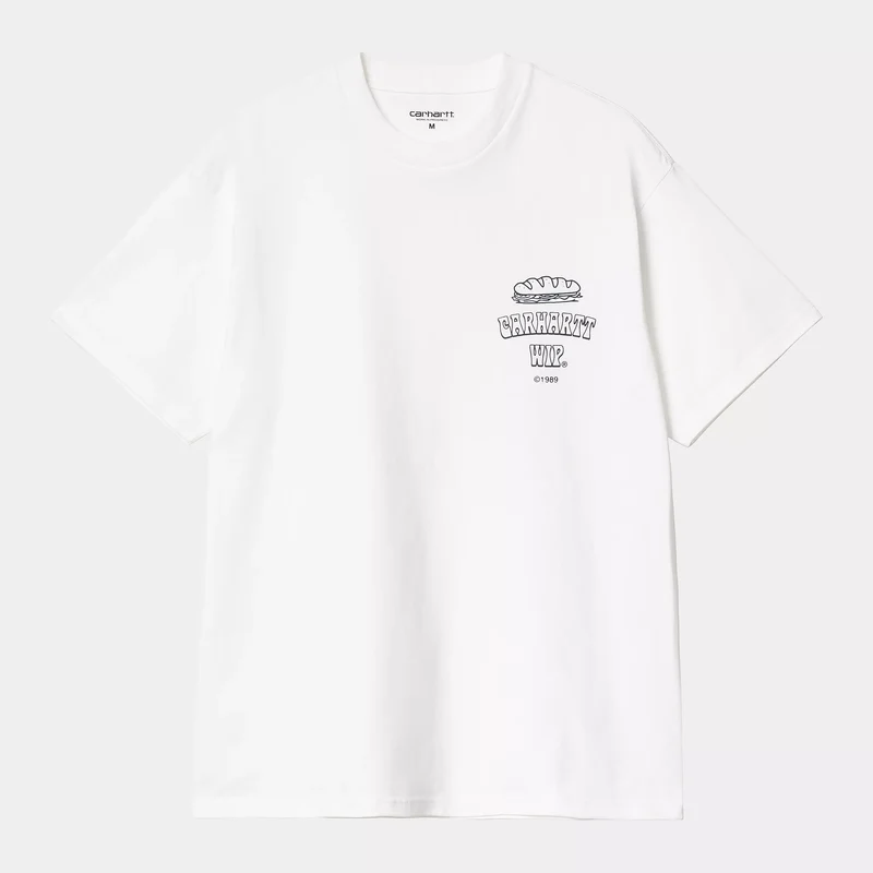 S/S Sandwhich T-Shirt White