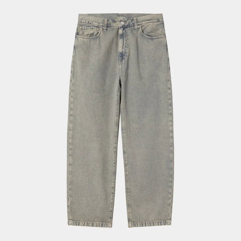 Landon Pant Blue/Leather