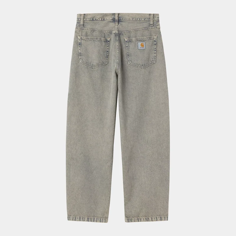 Landon Pant Blue/Leather