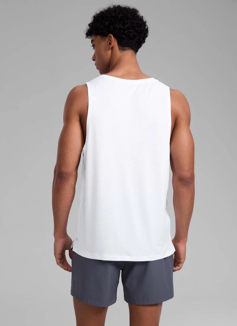 Lightweight Side Slits Narrow Shoulder Tank