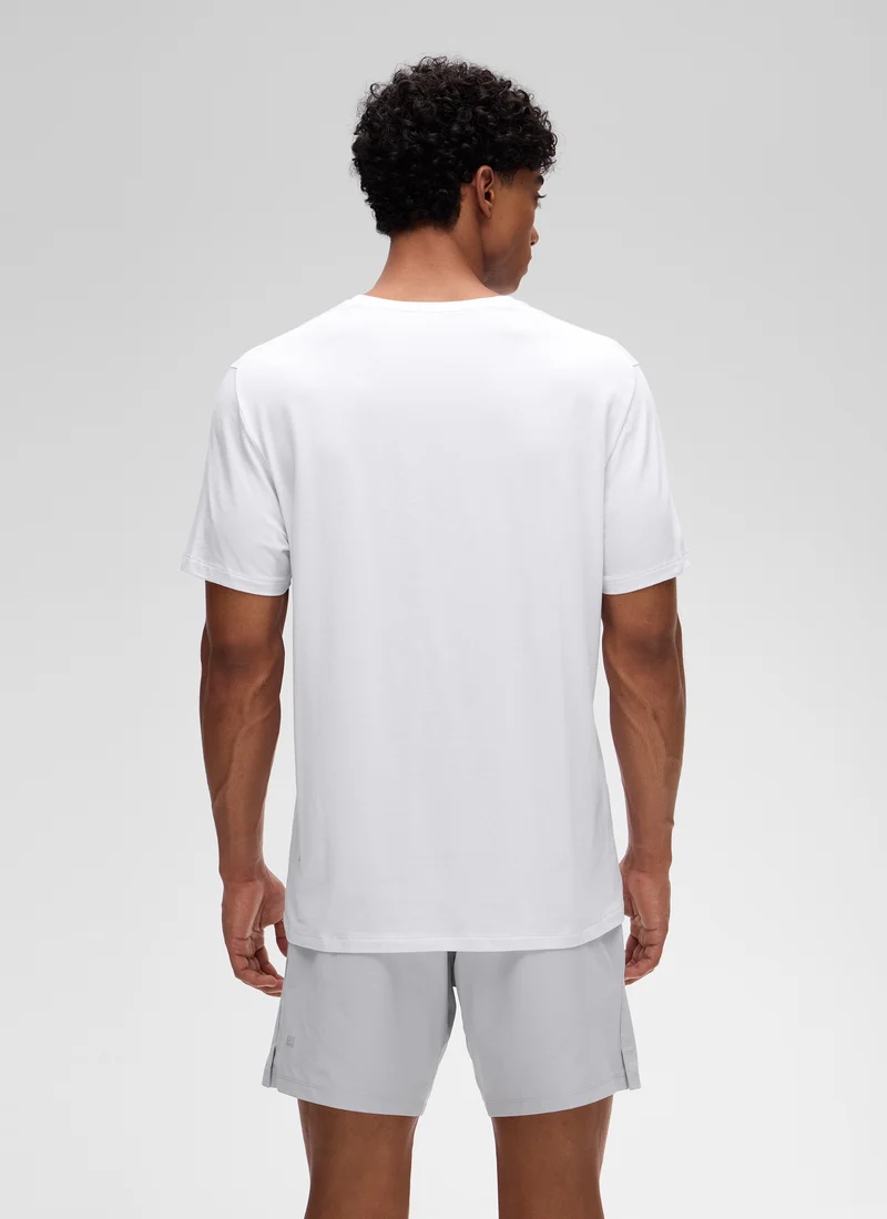 Poly Cotton-Blend Lightweight Short Sleeve