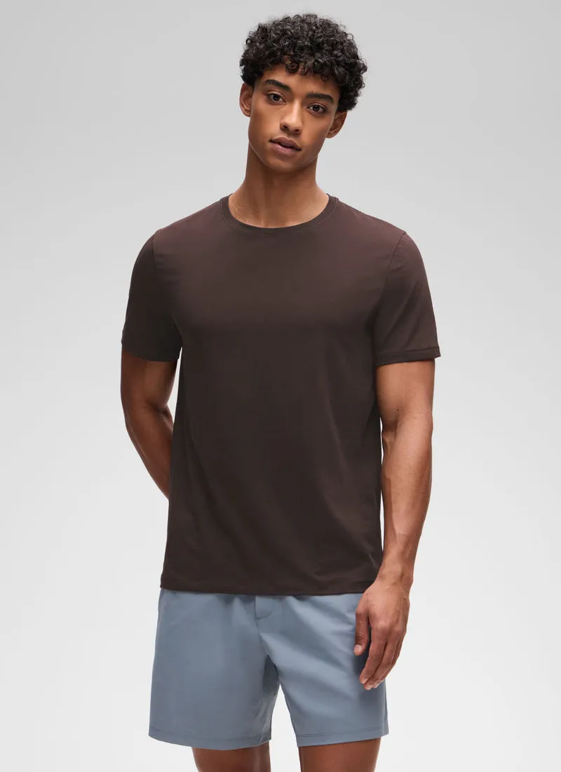Poly Cotton-Blend Lightweight Short Sleeve