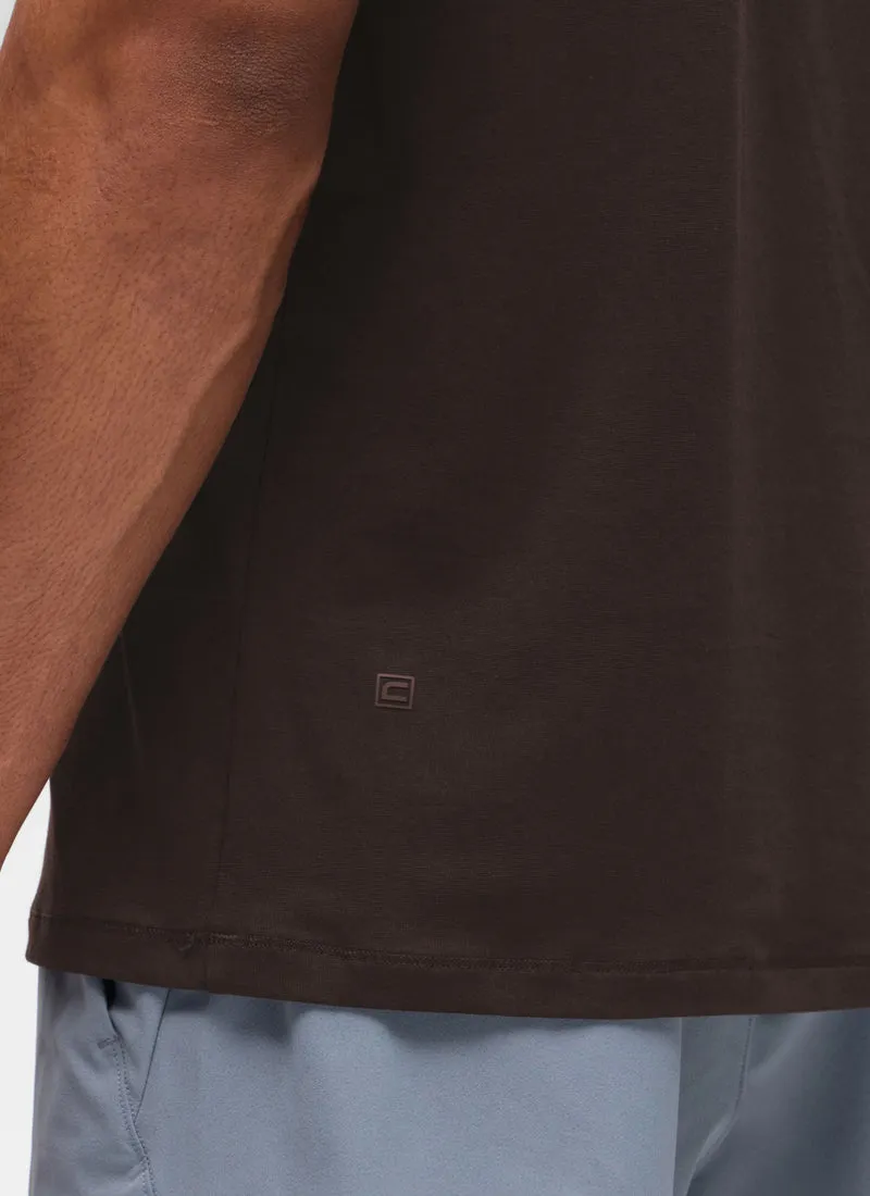 Poly Cotton-Blend Lightweight Short Sleeve