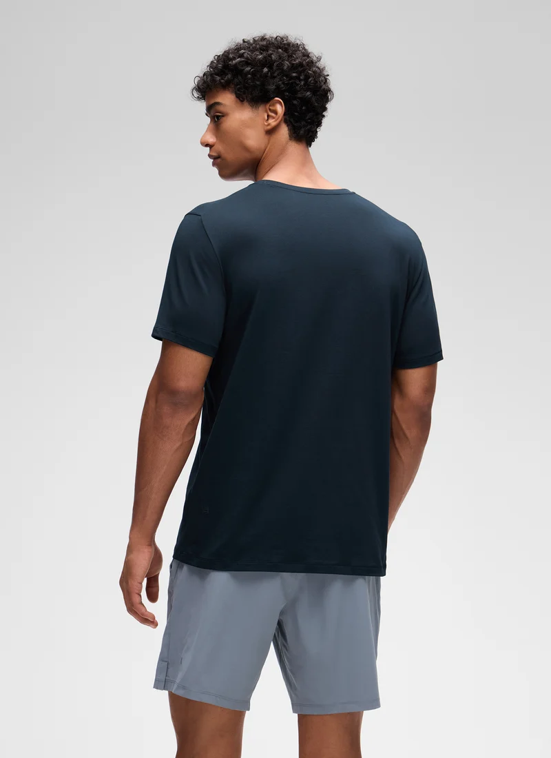 Poly Cotton-Blend Lightweight Short Sleeve