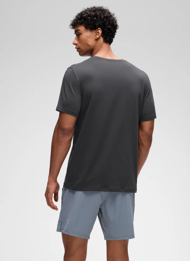 Poly Cotton-Blend Lightweight Short Sleeve