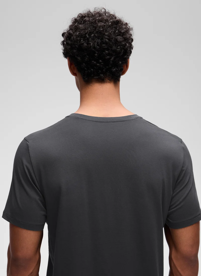 Poly Cotton-Blend Lightweight Short Sleeve