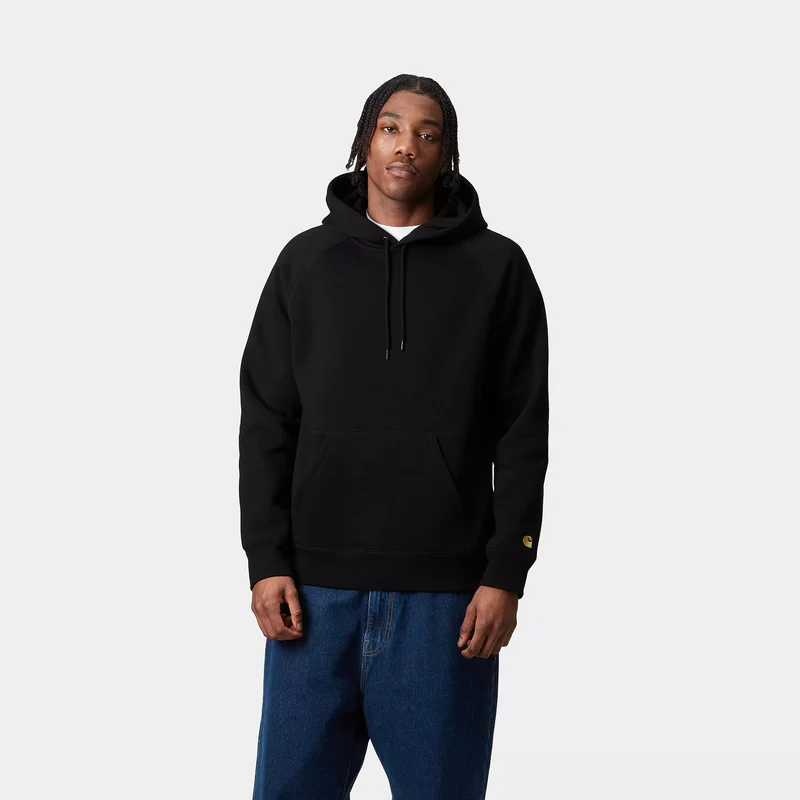 Hooded Chase Sweat Black