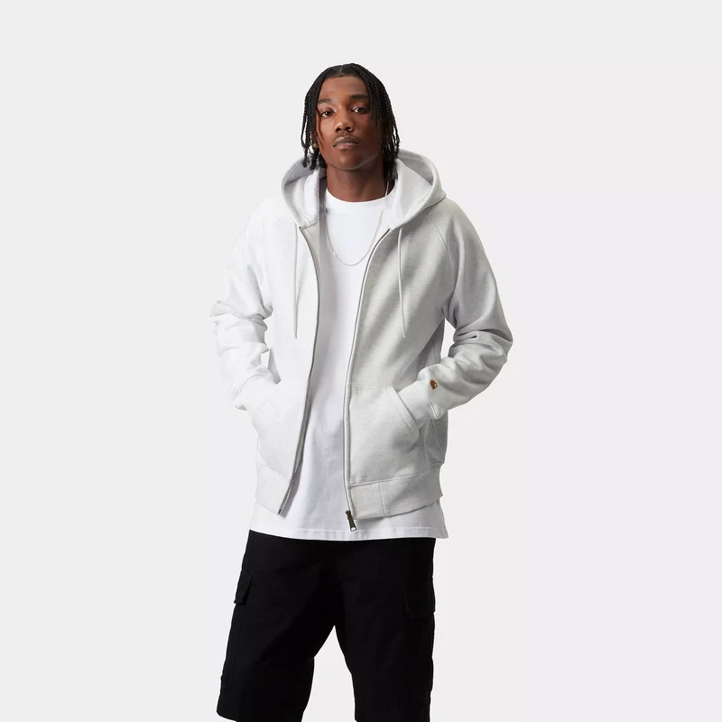 Hooded Chase Jacket Ash Heather