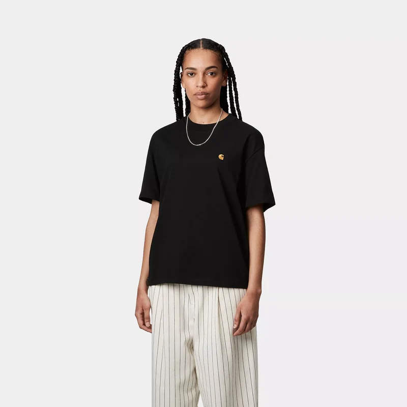 W S/S Chase T-Shirt Black