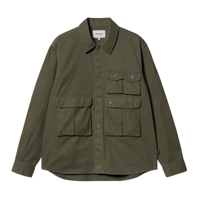 L/S Tracker Shirt Office Green