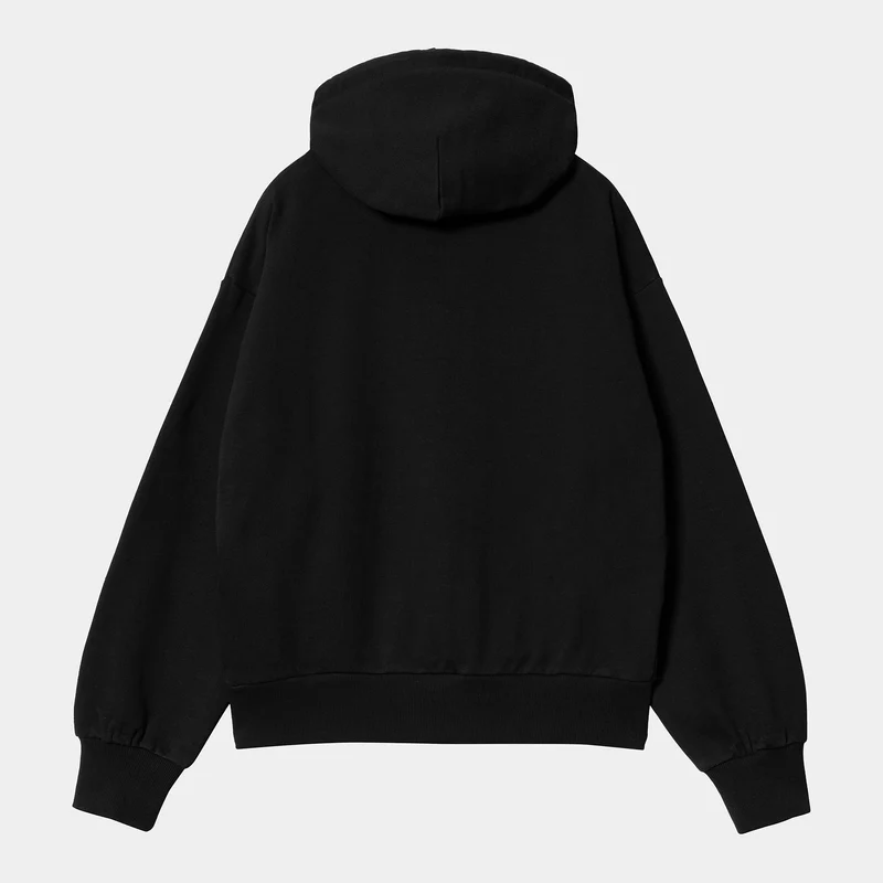 W Hooded Casey Sweat Black