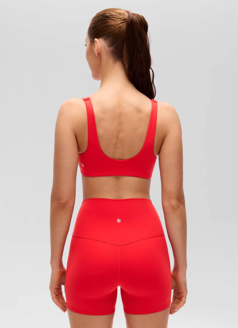 Butterluxe Twist V Neck U Back Sports Bra