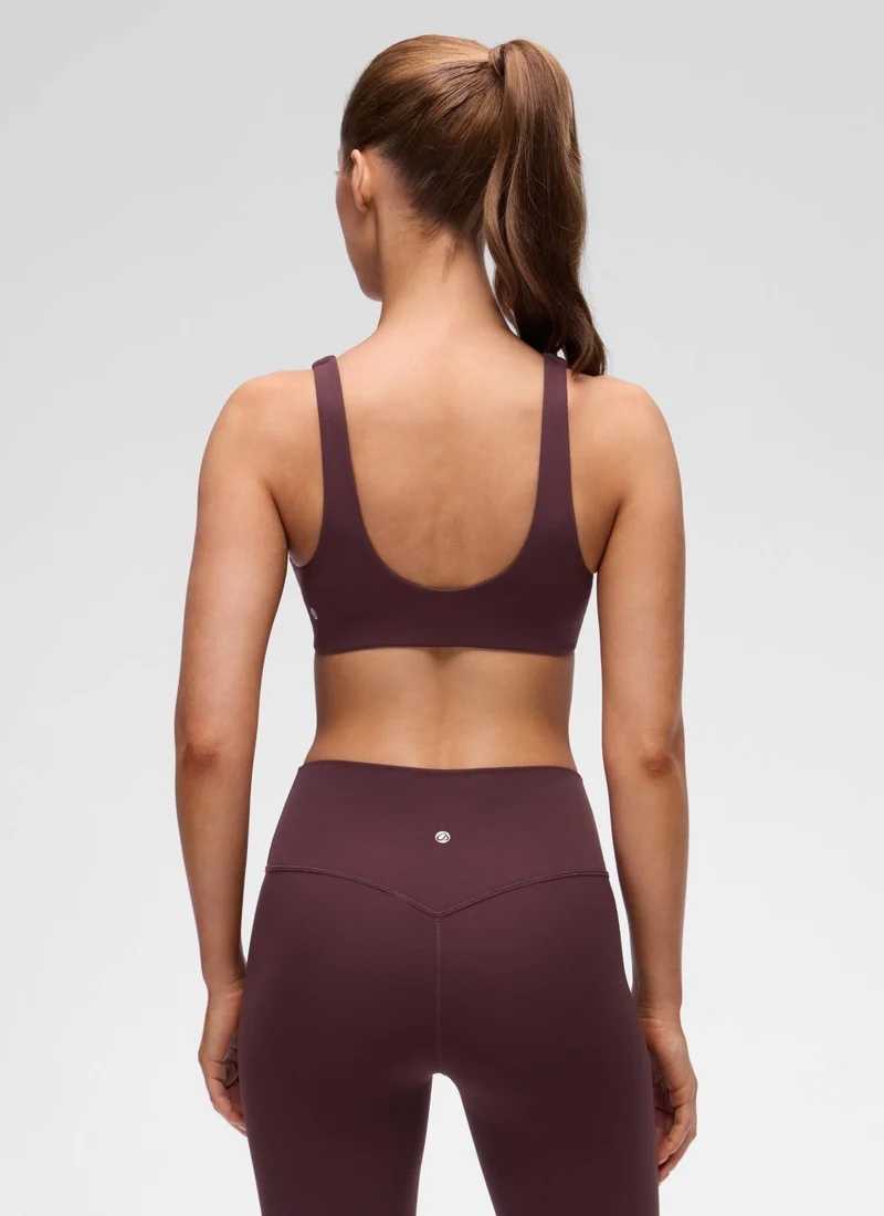 Butterluxe Twist V Neck U Back Sports Bra