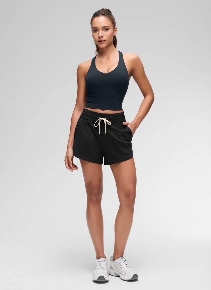 Butterluxe V Neck Racerback Shelf Bra Tank