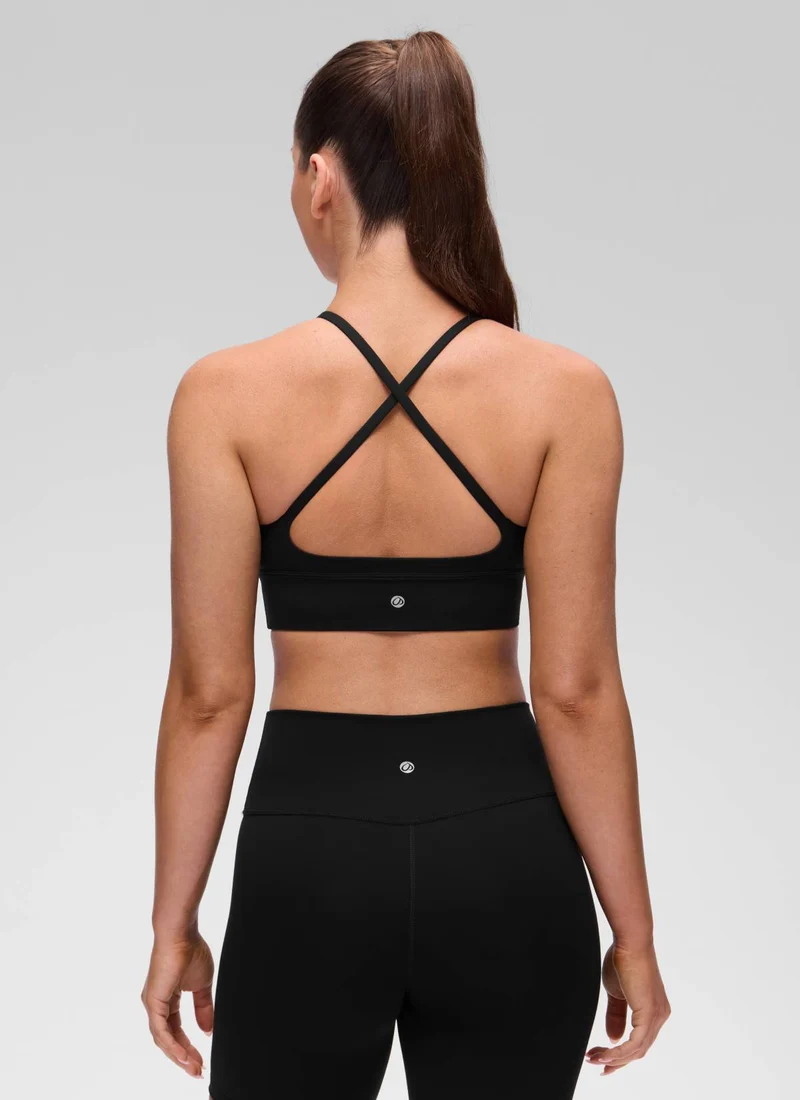 Butterluxe Cross Back Longline Sports Bra