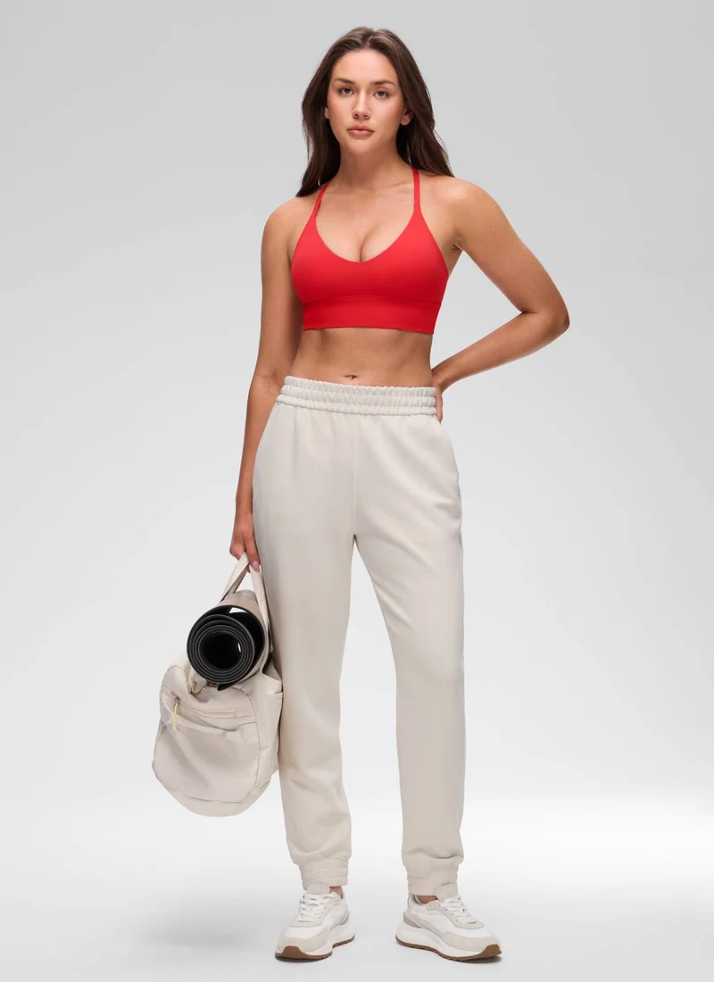 Butterluxe Cross Back Longline Sports Bra