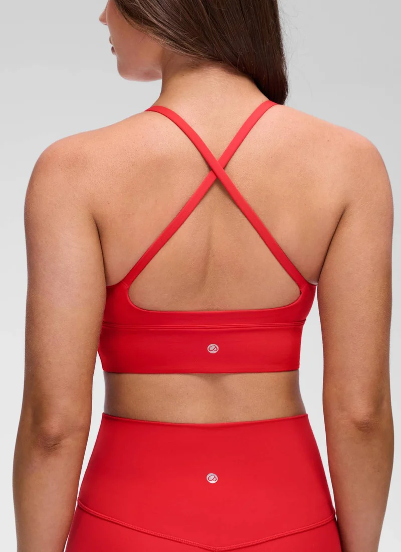 Butterluxe Cross Back Longline Sports Bra
