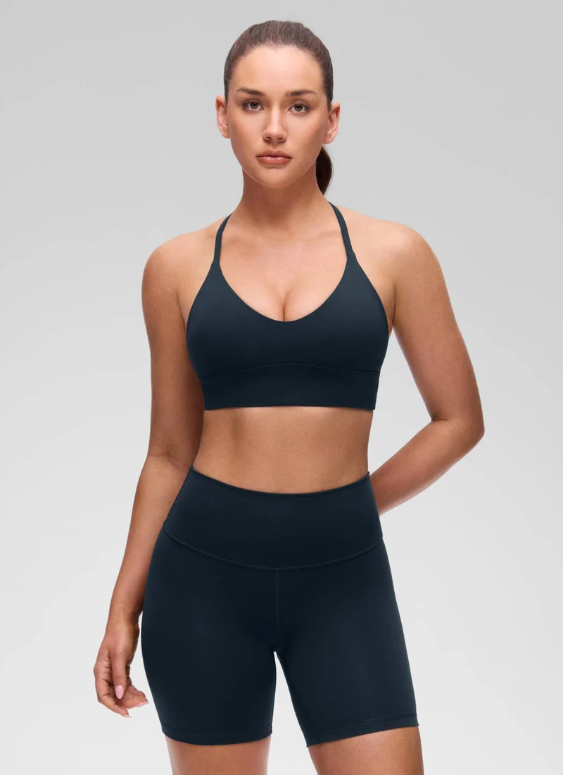 Butterluxe Cross Back Longline Sports Bra
