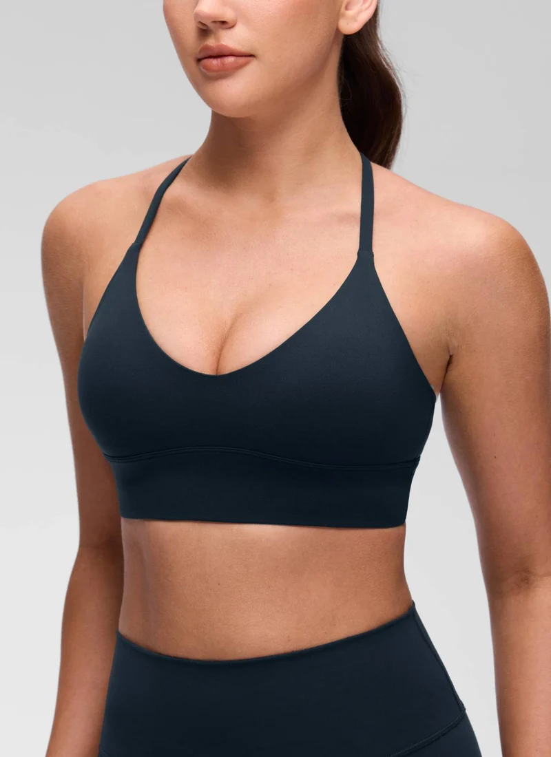 Butterluxe Cross Back Longline Sports Bra