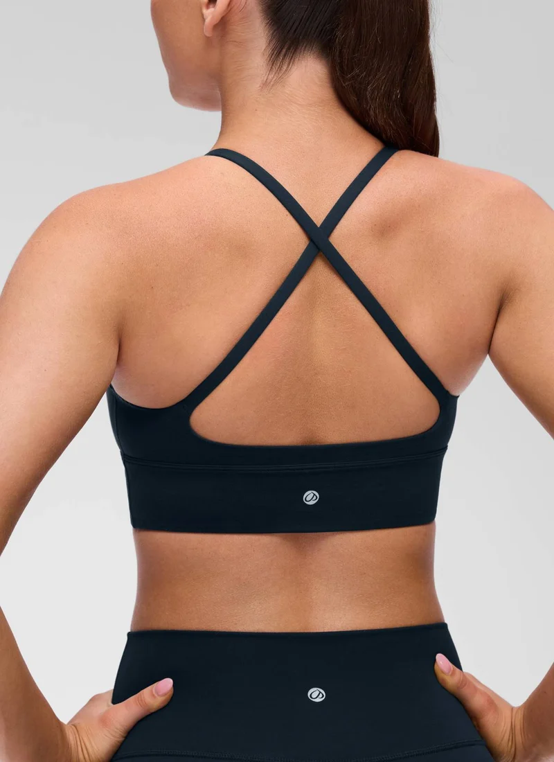 Butterluxe Cross Back Longline Sports Bra