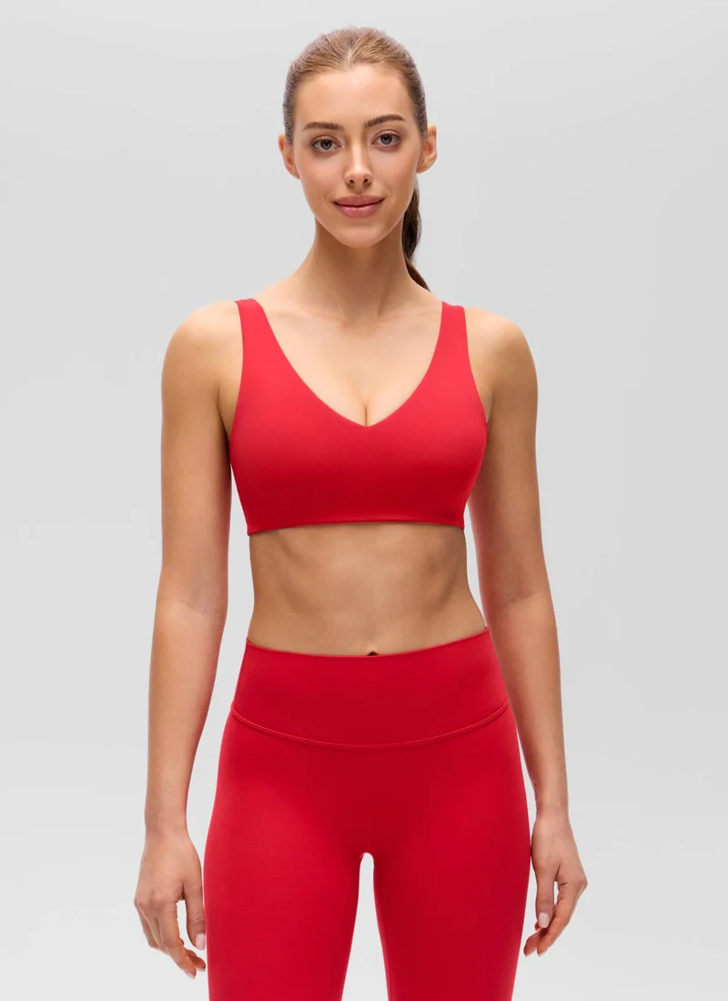 Butterluxe V Neck U Back Sports Bra