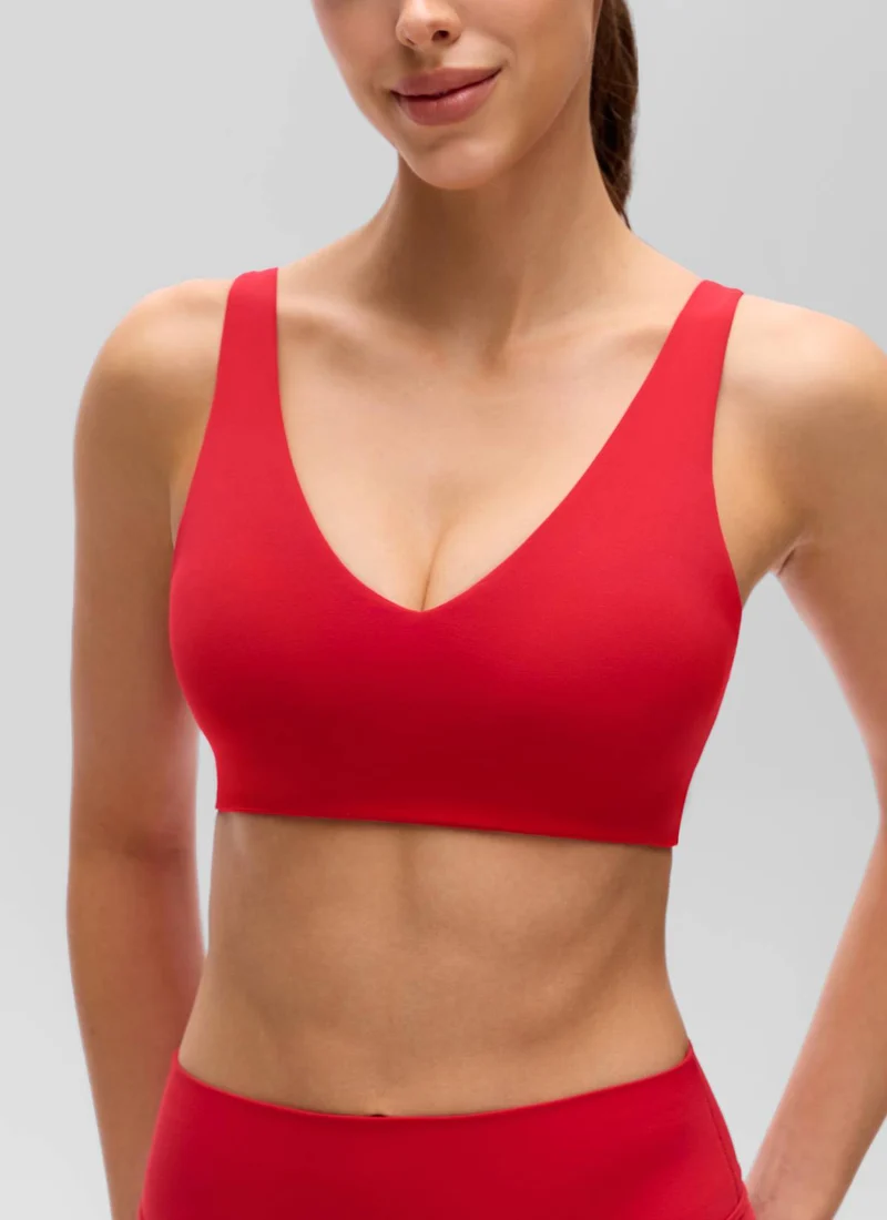 Butterluxe V Neck U Back Sports Bra