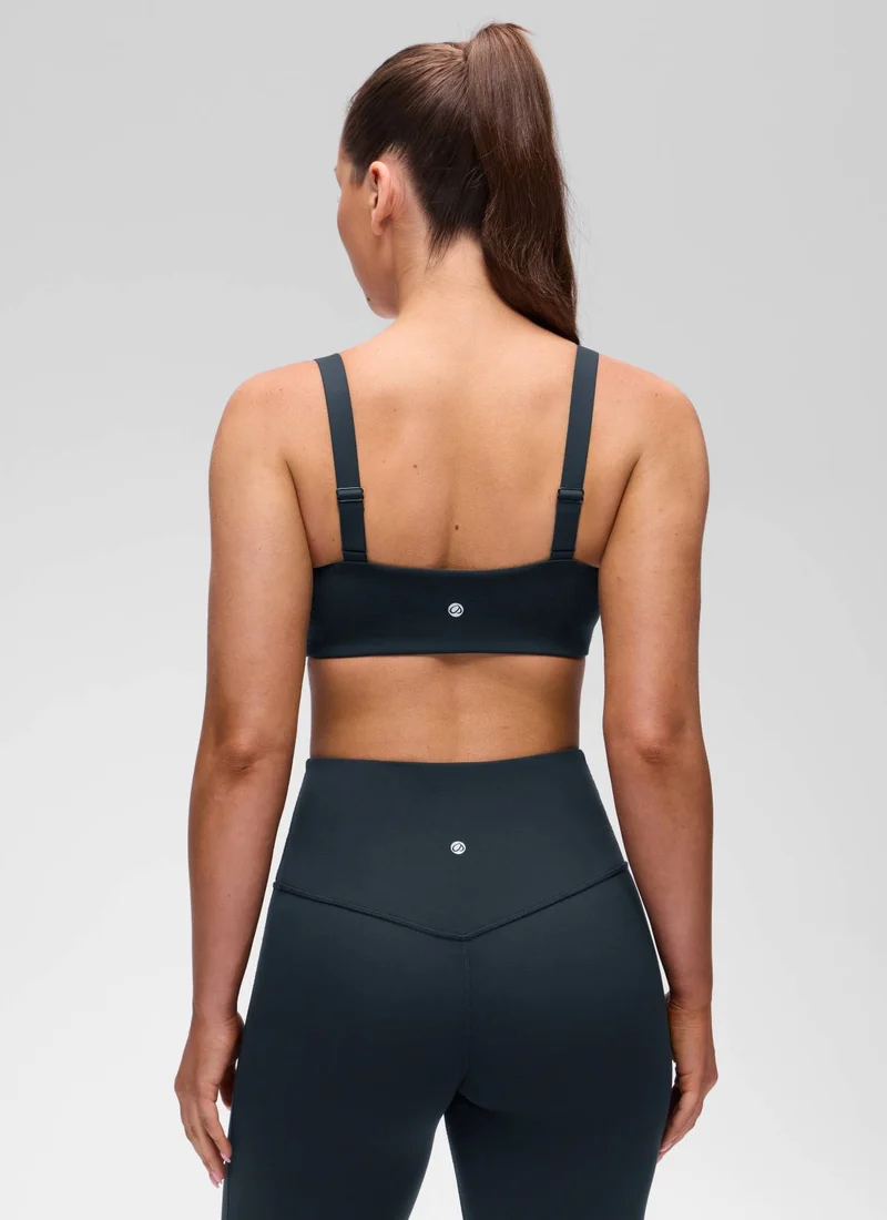 Butterluxe Adjustable Wide Strap Sports Bra