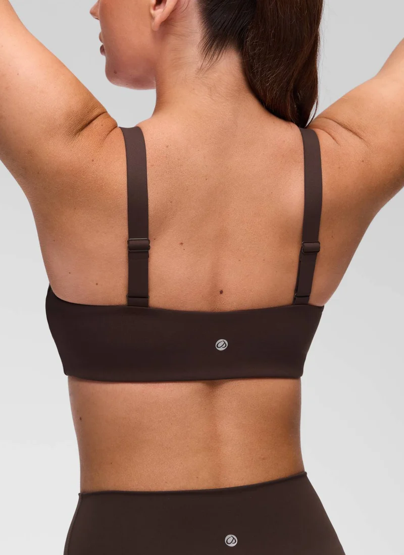 Butterluxe Adjustable Wide Strap Sports Bra