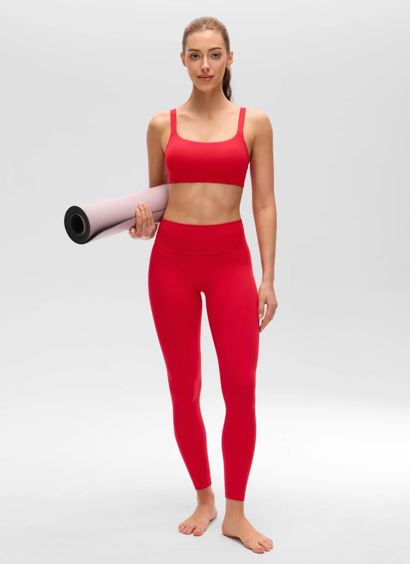 Butterluxe Adjustable Wide Strap Sports Bra