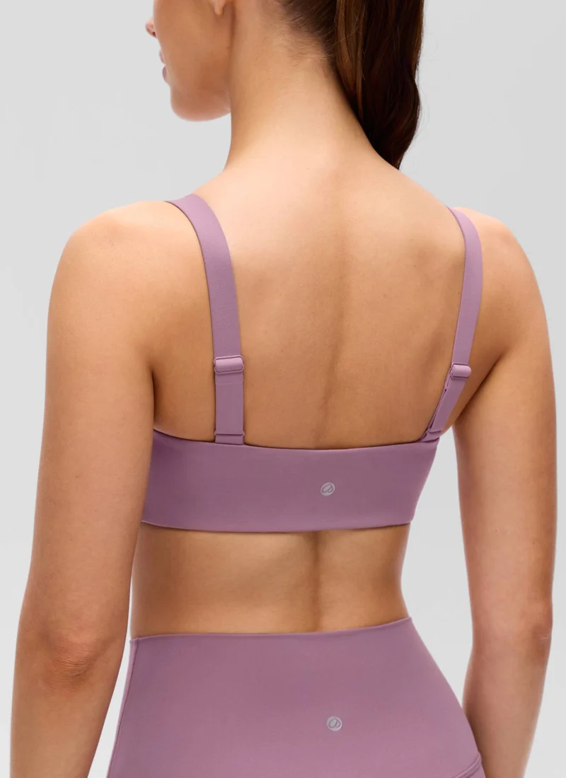 Butterluxe Adjustable Wide Strap Sports Bra