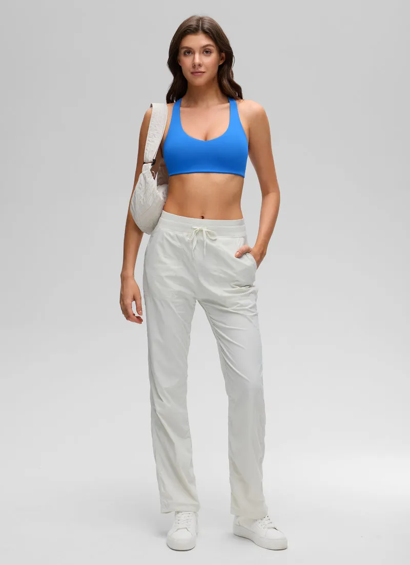 Butterluxe V Neck Racerback Sports Bra