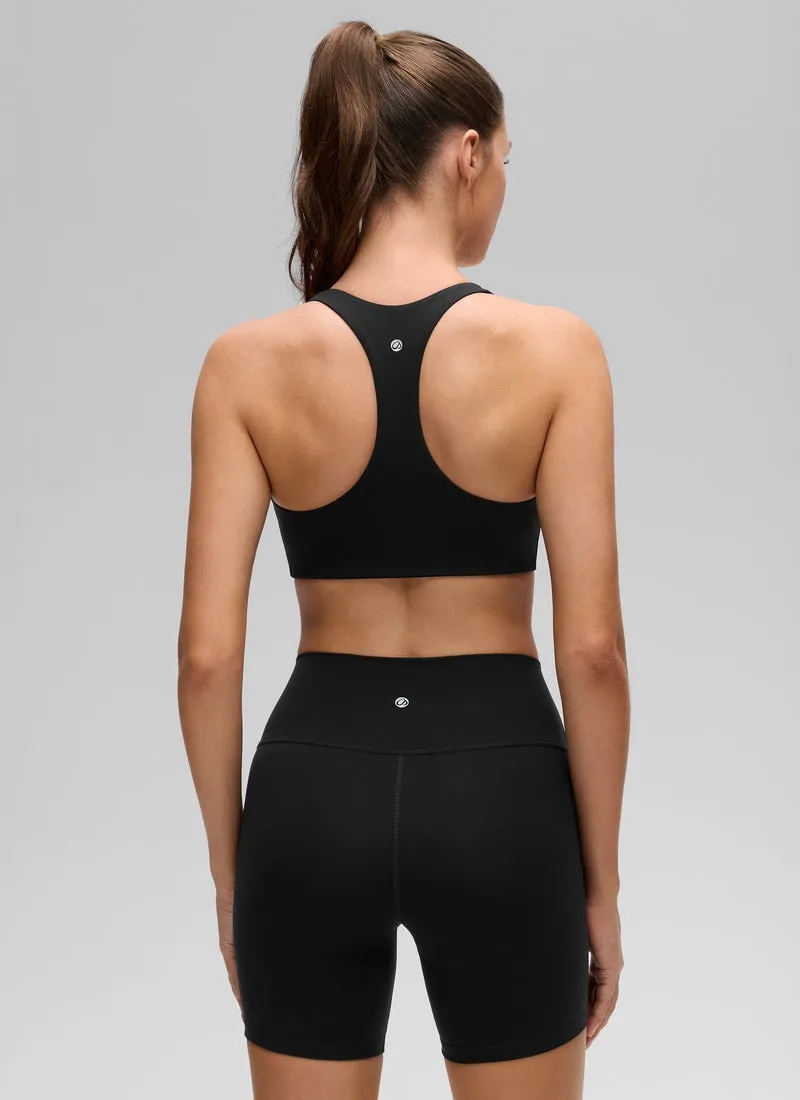 Butterluxe V Neck Racerback Sports Bra
