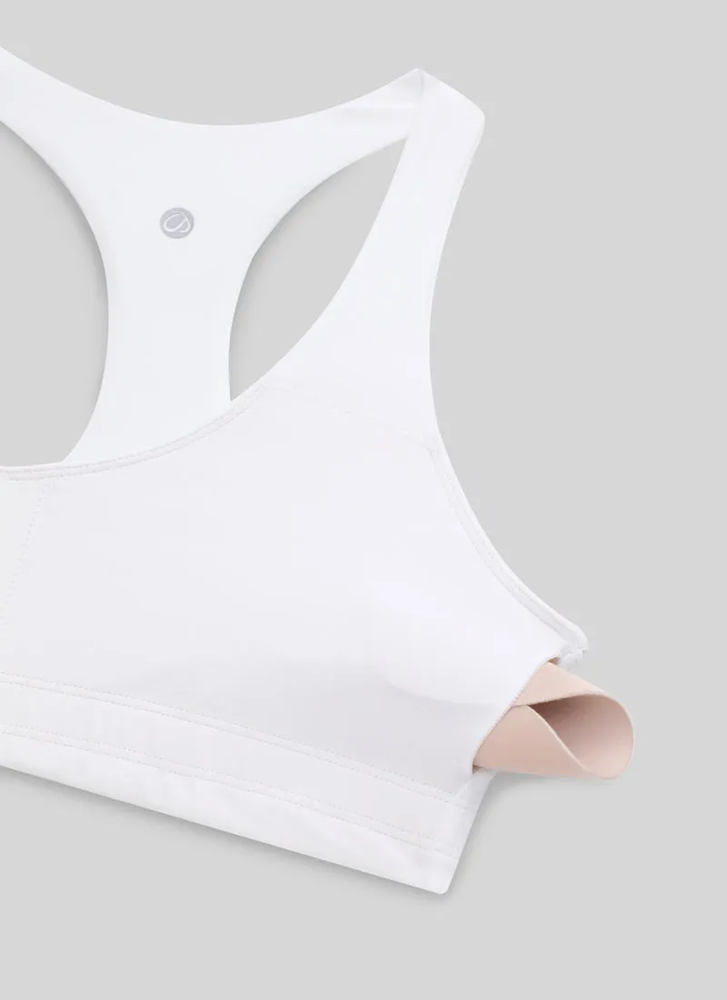 Butterluxe V Neck Racerback Sports Bra