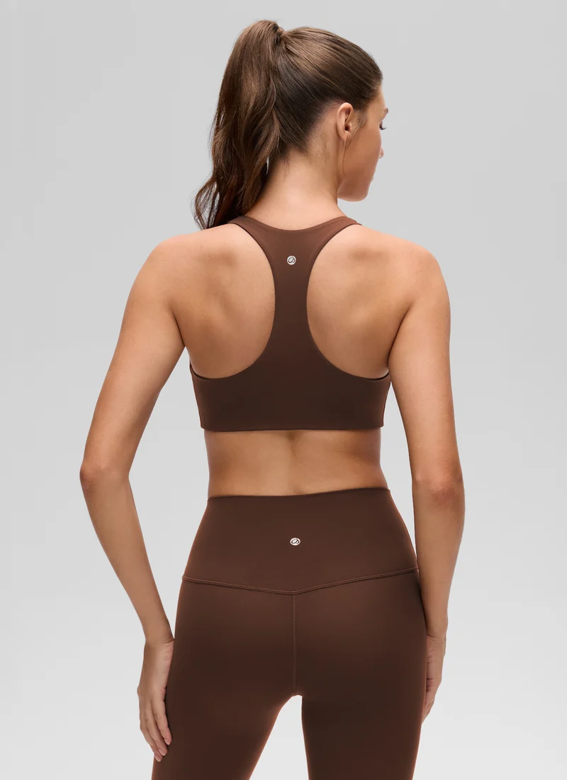 Butterluxe V Neck Racerback Sports Bra