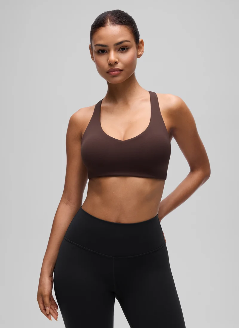 Butterluxe V Neck Racerback Sports Bra