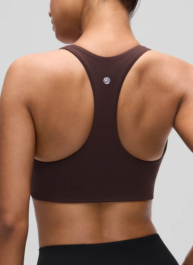 Butterluxe V Neck Racerback Sports Bra