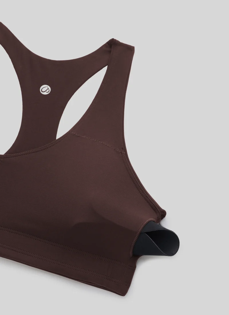 Butterluxe V Neck Racerback Sports Bra