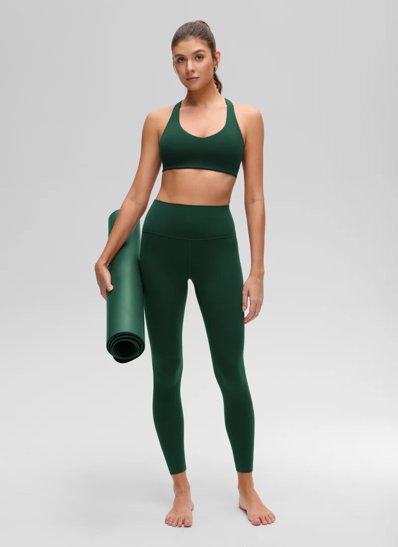 Butterluxe V Neck Racerback Sports Bra