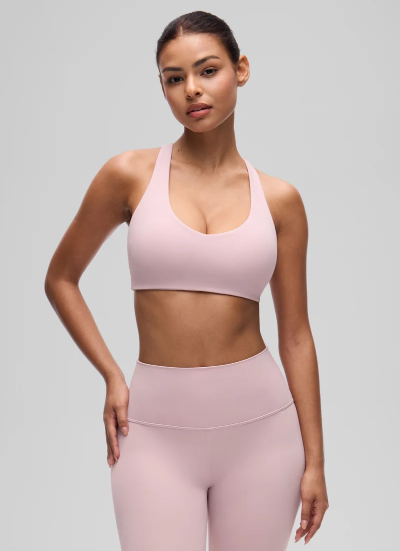 Butterluxe V Neck Racerback Sports Bra