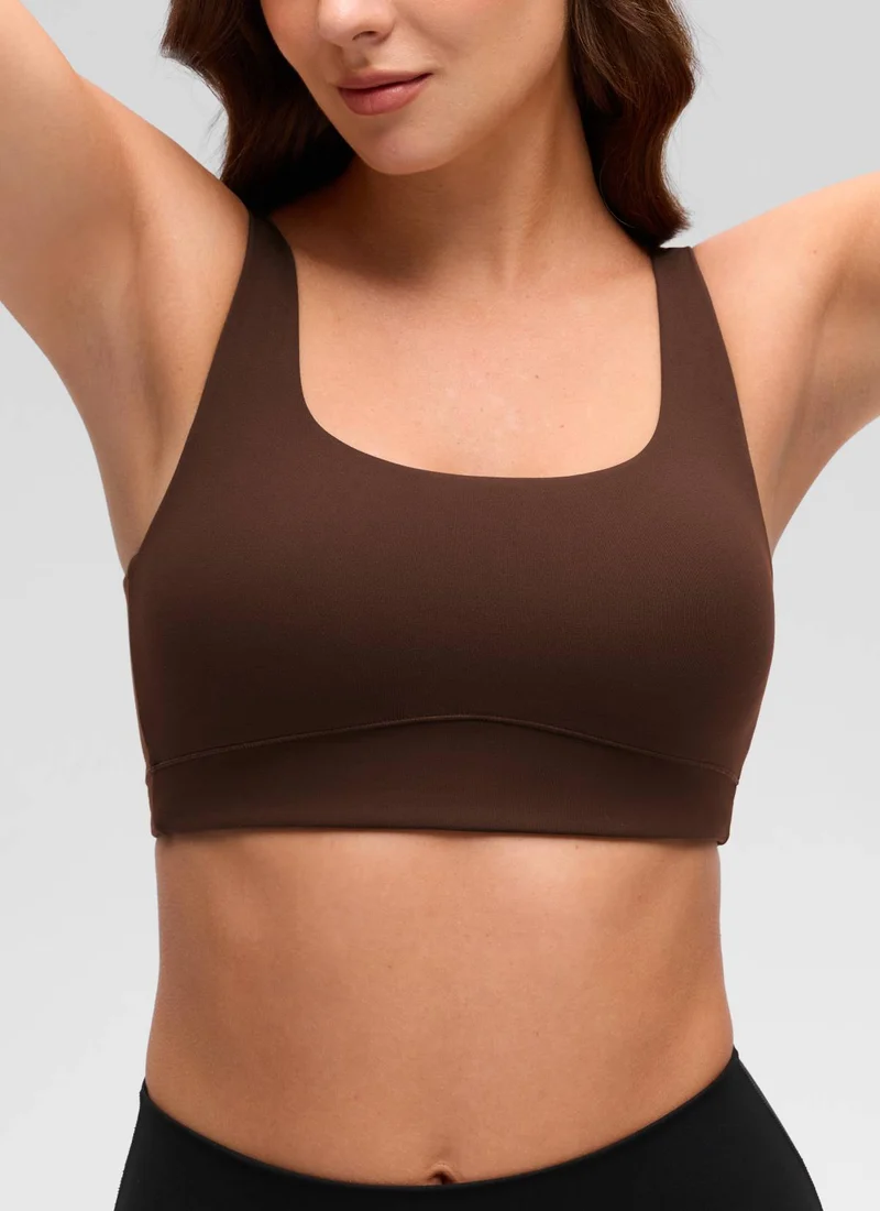 Butterluxe U Back Wide Straps Sports Bra