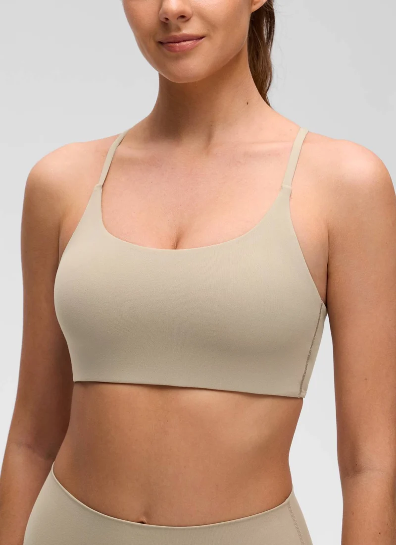 Butterluxe Twist Cross Back Sports Bra