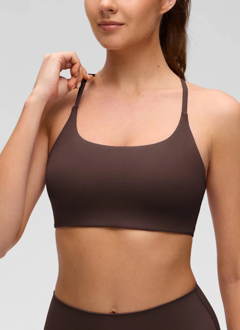 Butterluxe Twist Cross Back Sports Bra