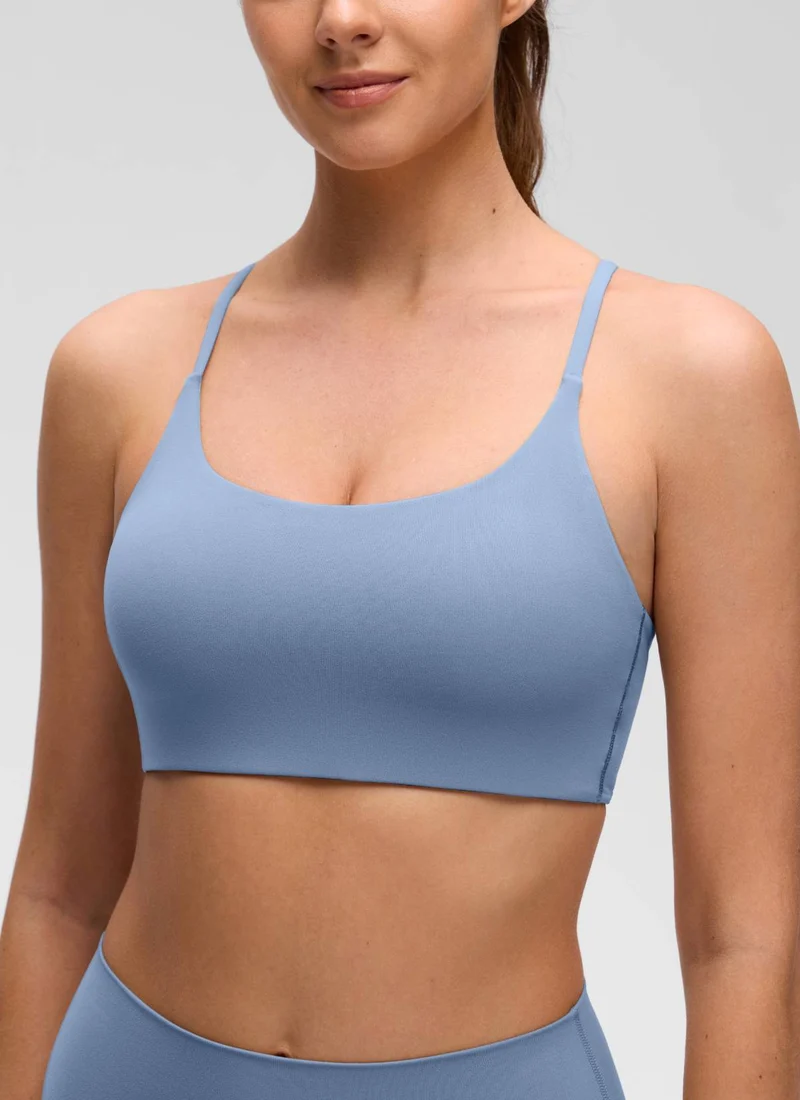 Butterluxe Twist Cross Back Sports Bra