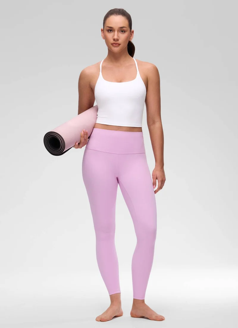 Butterluxe Twist Cross Back Built in Bra Tank