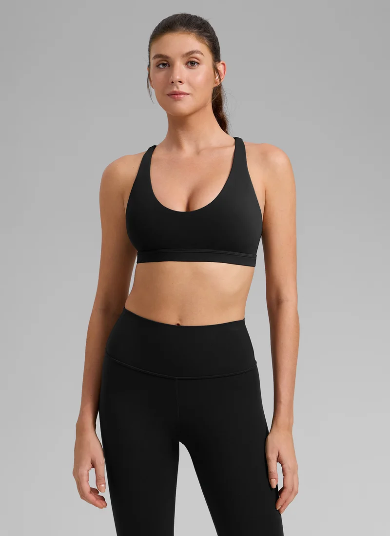 Butterlift® Low Cut U Neck Strappy Sports Bra
